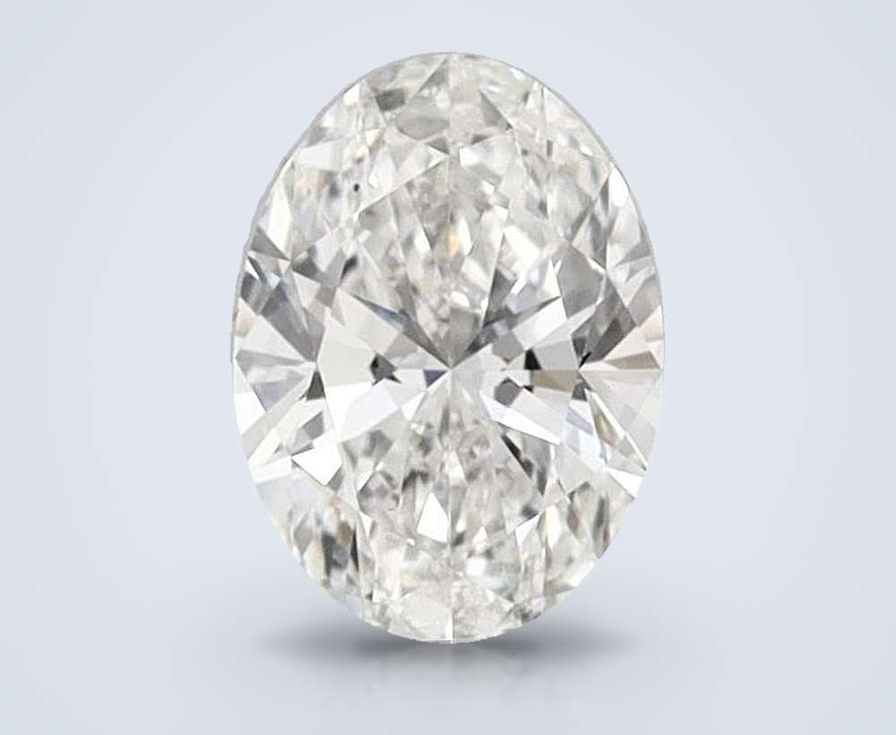 1.00 Carat Oval Lab Diamond