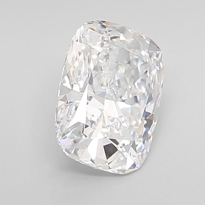 3.01ct F VVS2 Rare Carat Ideal Cut Cushion Lab Grown Diamond