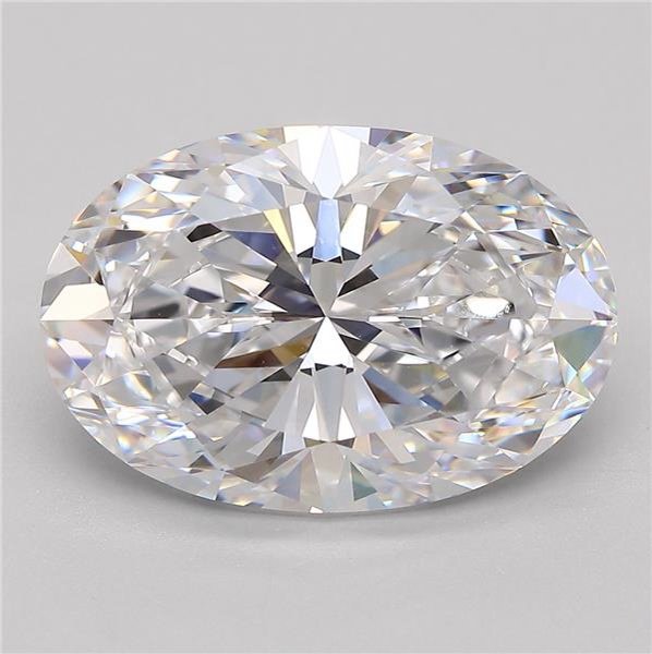 6.59ct D VVS2 Excellent Cut Oval Diamond