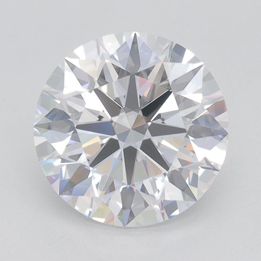 2.57ct D VVS1 Rare Carat Ideal Cut Round Lab Grown Diamond