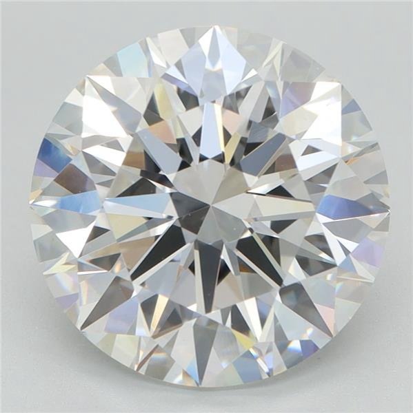 5.07ct E VVS2 Rare Carat Ideal Cut Round Lab Grown Diamond