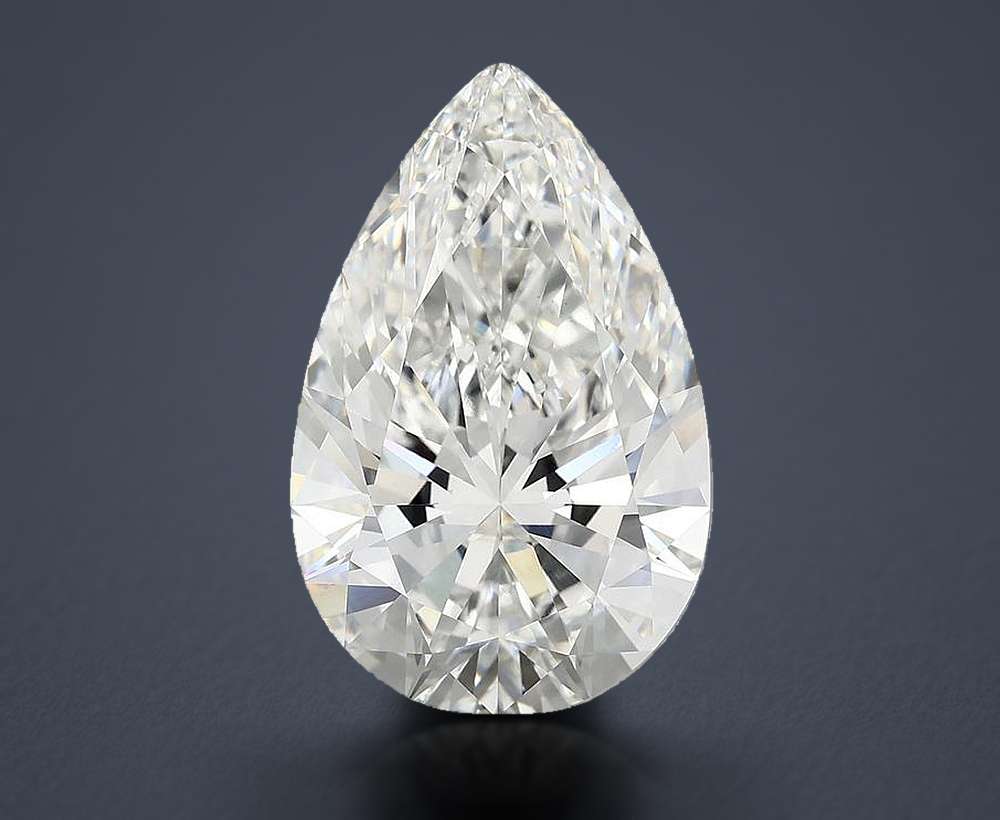 9.30 Carat Pear Lab Diamond