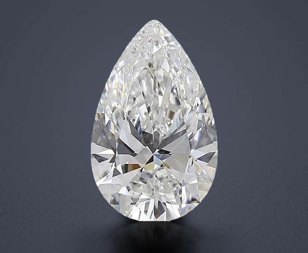 2.47 Carat Pear Lab Diamond