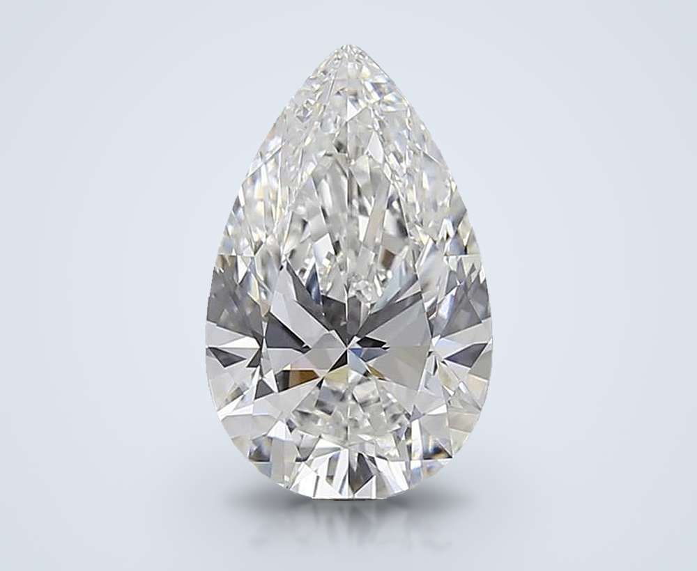 2.47 Carat Pear Lab Diamond
