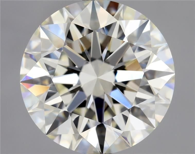 3.03ct J VVS1 Rare Carat Ideal Cut Round Diamond