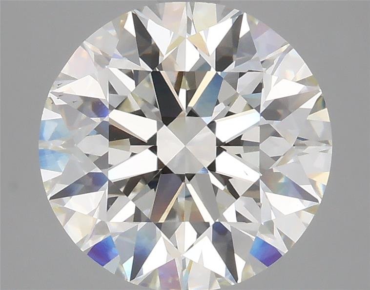 4.09ct H VS2 Excellent Cut Round Lab Grown Diamond