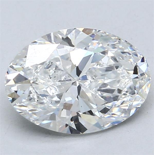 2.02ct E VS2 Rare Carat Ideal Cut Oval Lab Grown Diamond