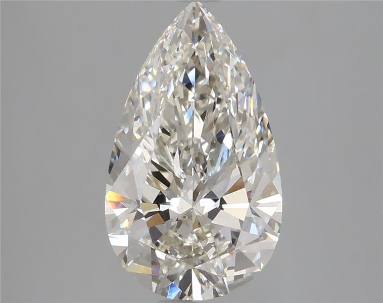 2.51ct H VS1 Rare Carat Ideal Cut Pear Lab Grown Diamond