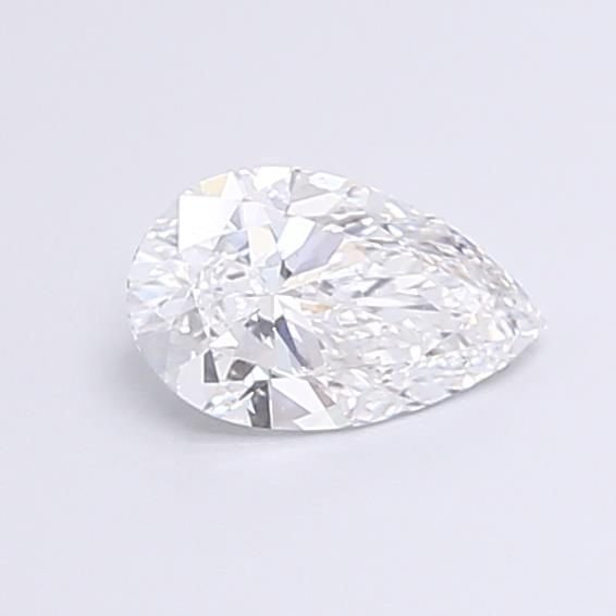 0.60ct D VS1 Rare Carat Ideal Cut Pear Lab Grown Diamond
