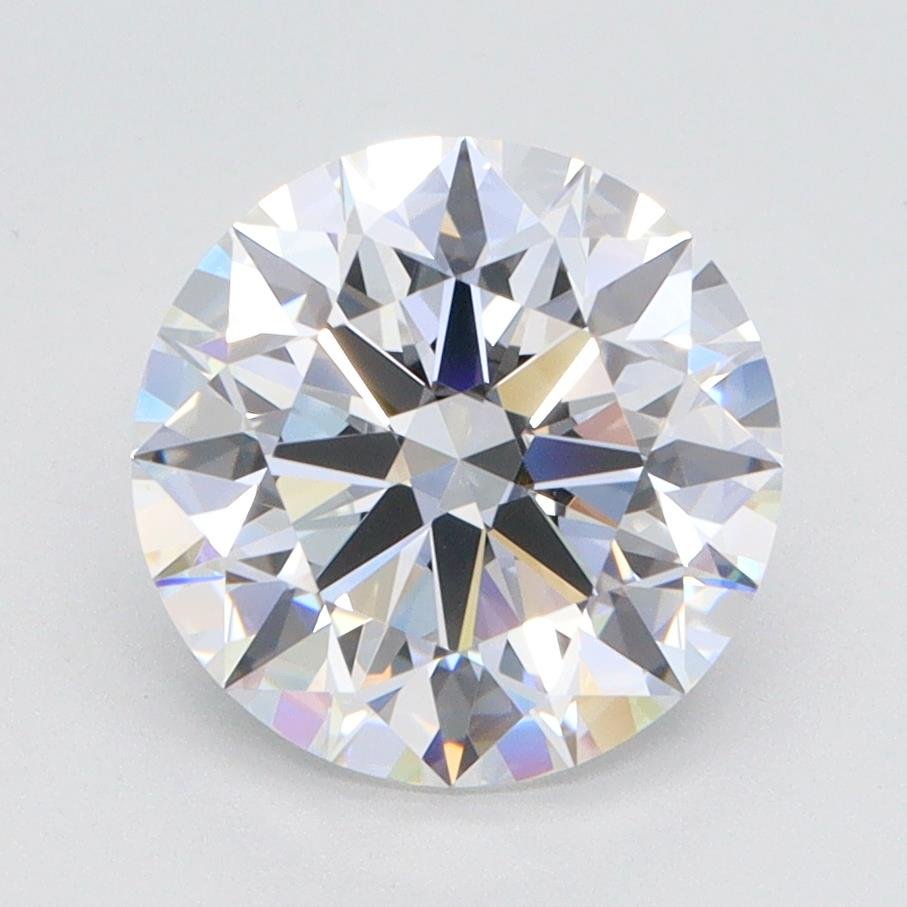 2.64ct E VVS2 Rare Carat Ideal Cut Round Lab Grown Diamond