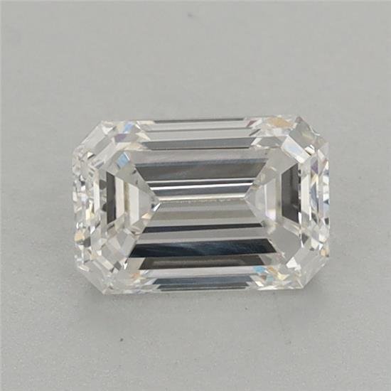 0.80ct F VS1 Excellent Cut Emerald Lab Grown Diamond