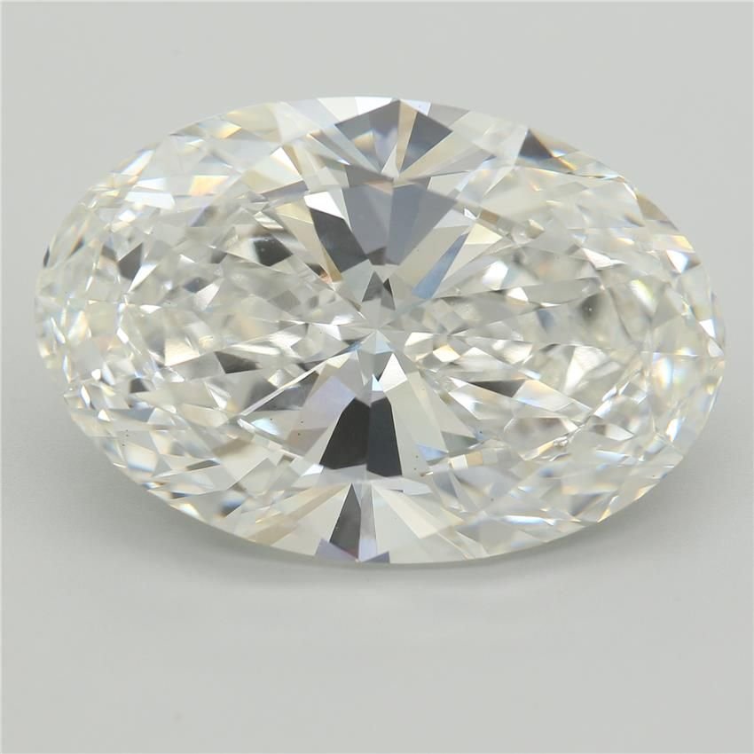 15.19ct F VVS2 Very Good Cut Oval Lab Grown Diamond