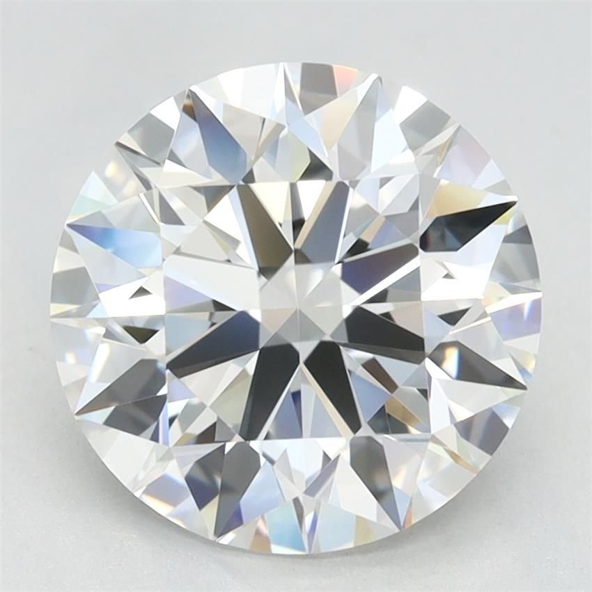 2.75ct F IF Rare Carat Ideal Cut Round Lab Grown Diamond