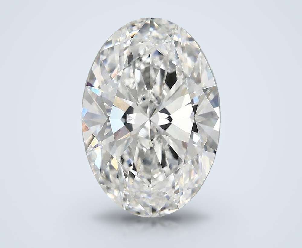 3.73 Carat Oval Lab Diamond