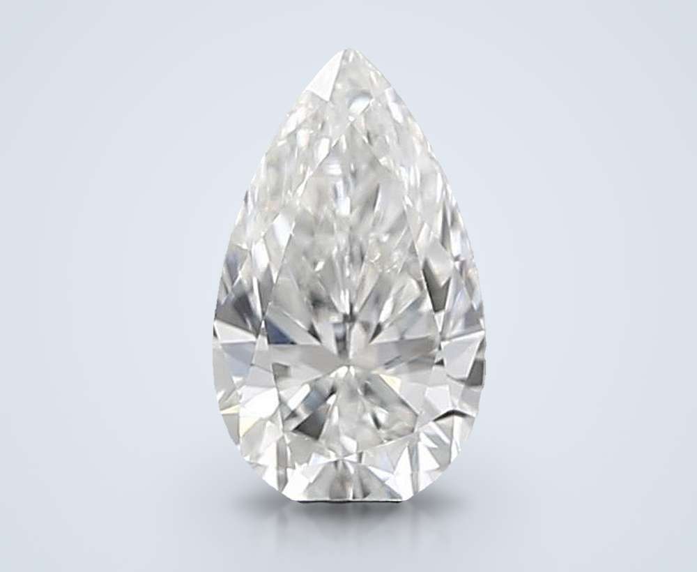 0.55 Carat Pear Lab Diamond