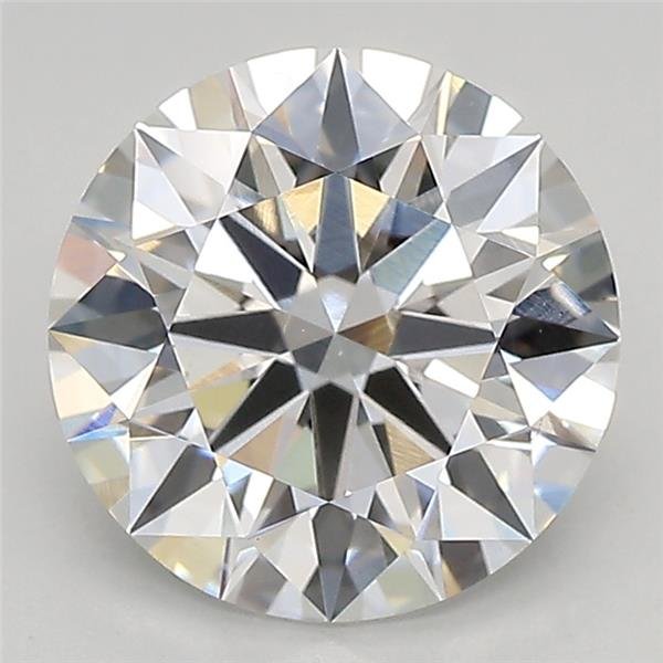 2.88ct E VS1 Rare Carat Ideal Cut Round Lab Grown Diamond