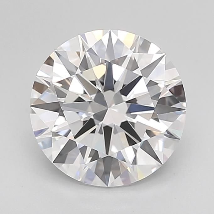 2.17ct E VVS2 Rare Carat Ideal Cut Round Lab Grown Diamond