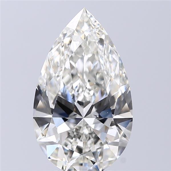 4.07 Carat Pear Lab Diamond