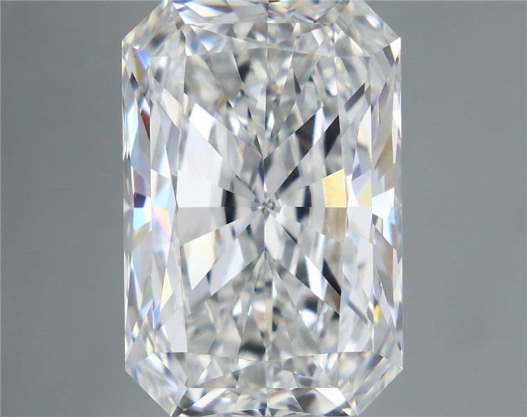 15.09ct F VVS2 Rare Carat Ideal Cut Radiant Lab Grown Diamond