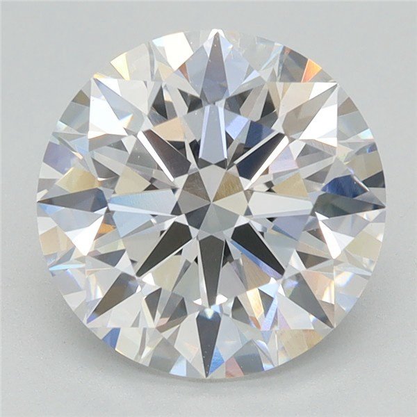2.52ct D VS1 Rare Carat Ideal Cut Round Lab Grown Diamond