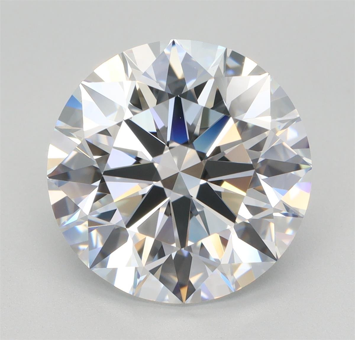 4.26ct E VVS1 Rare Carat Ideal Cut Round Lab Grown Diamond