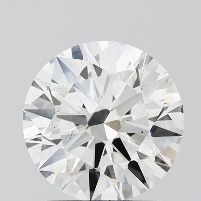 2.03ct E SI1 Rare Carat Ideal Cut Round Lab Grown Diamond