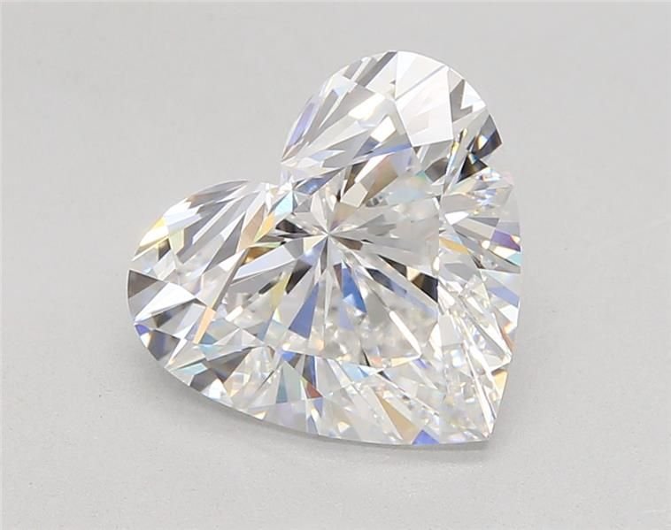 4.05ct D VVS2 Rare Carat Ideal Cut Heart Lab Grown Diamond
