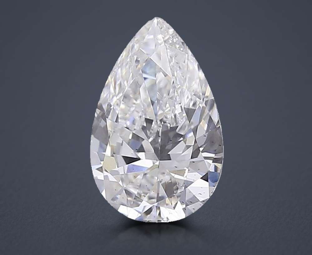 0.71 Carat Pear Lab Diamond