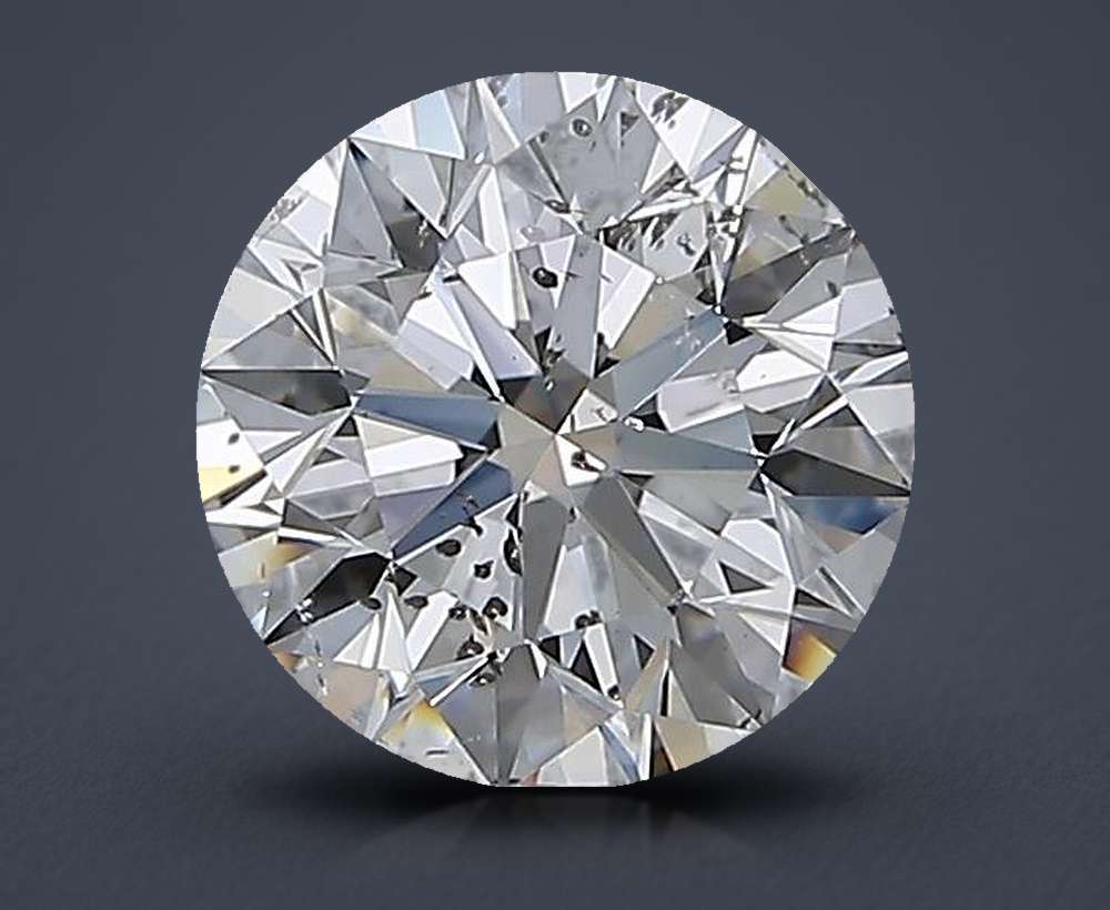 2.01 Carat Round Natural Diamond