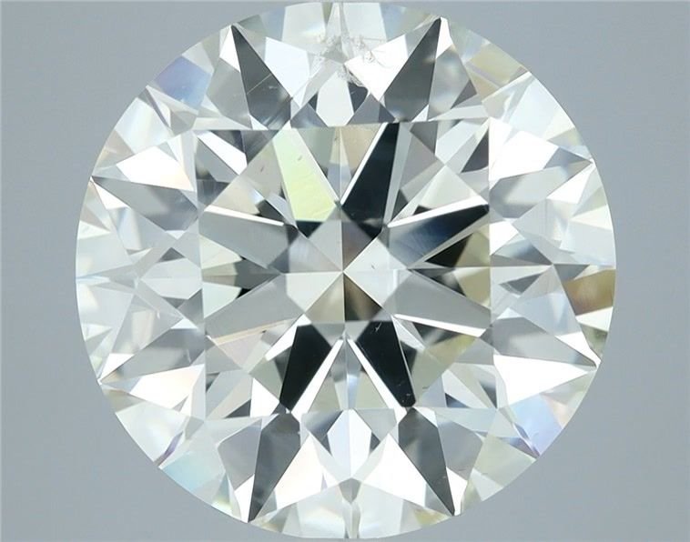 8.51ct K SI1 Rare Carat Ideal Cut Round Diamond