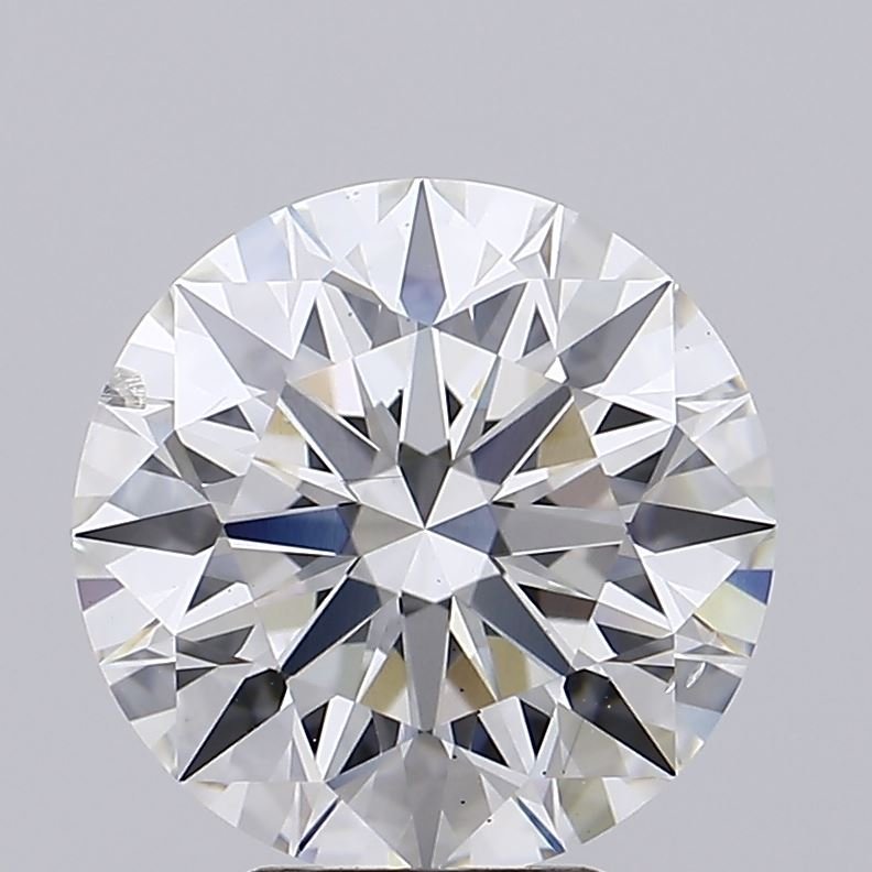 5.08ct F SI1 Rare Carat Ideal Cut Round Lab Grown Diamond