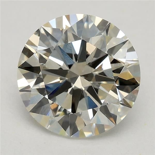 1.64ct J VVS2 Excellent Cut Round Lab Grown Diamond