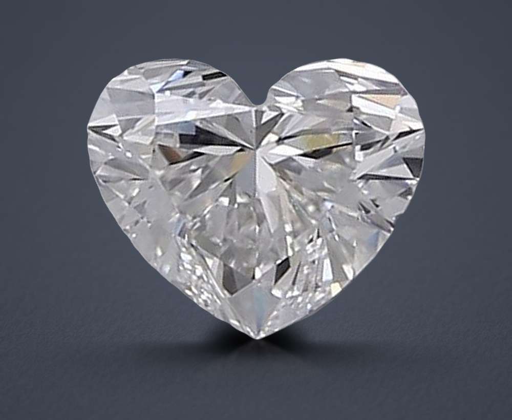 0.97 Carat Heart Lab Diamond