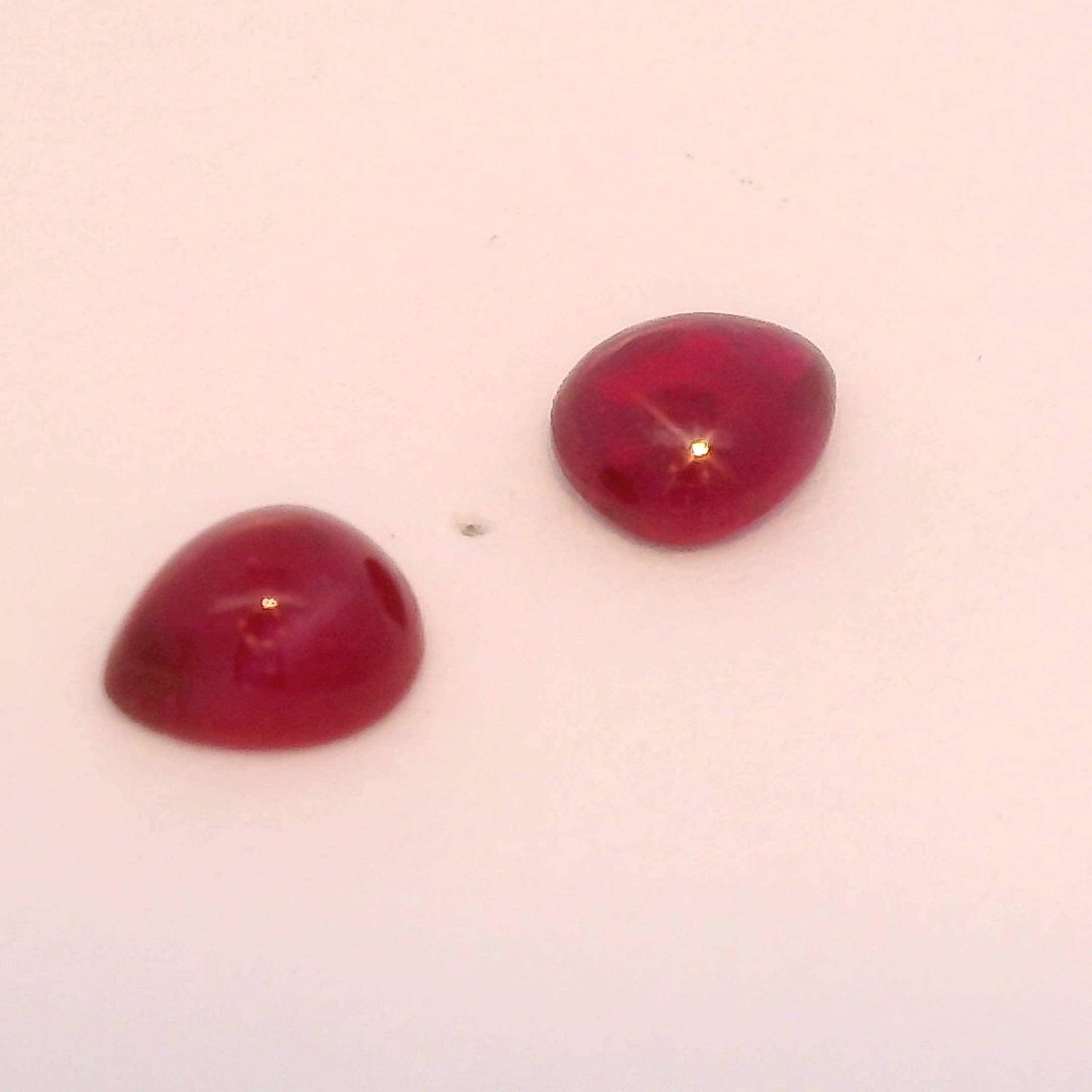 1.00 Carat Red Pear Ruby