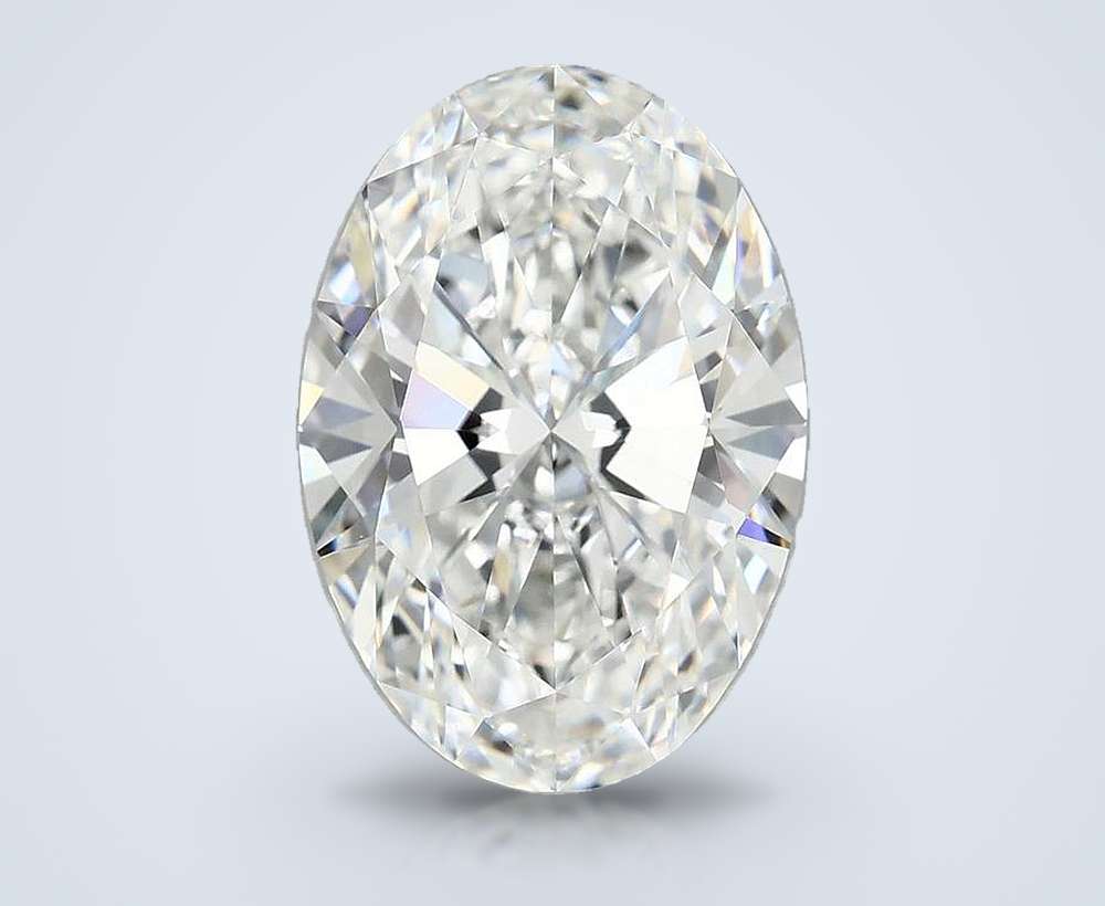 5.47 Carat Oval Lab Diamond