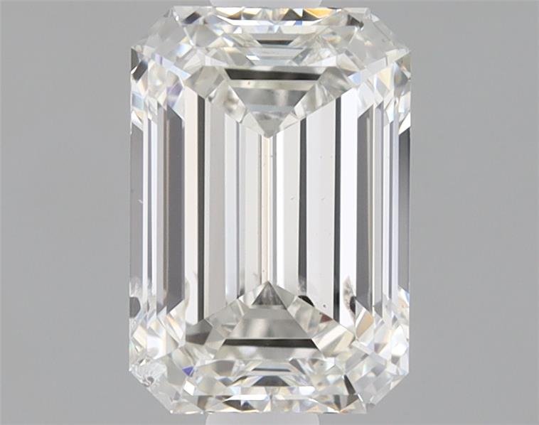 1.04ct G SI2 Excellent Cut Emerald Lab Grown Diamond