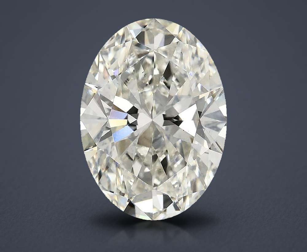 3.90 Carat Oval Lab Diamond