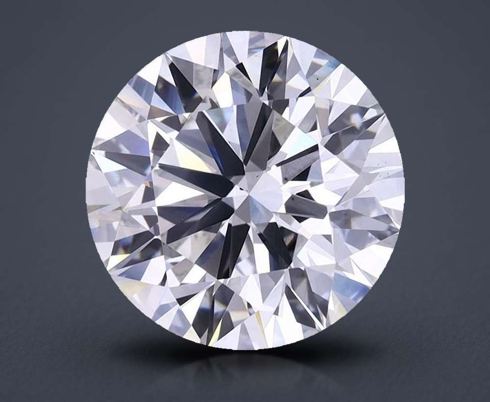 4.42 Carat Round Lab Diamond