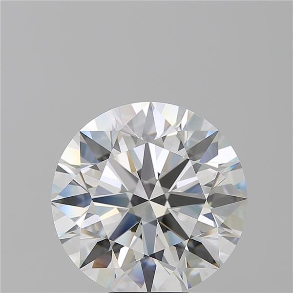 7.61ct E VVS2 Rare Carat Ideal Cut Round Diamond