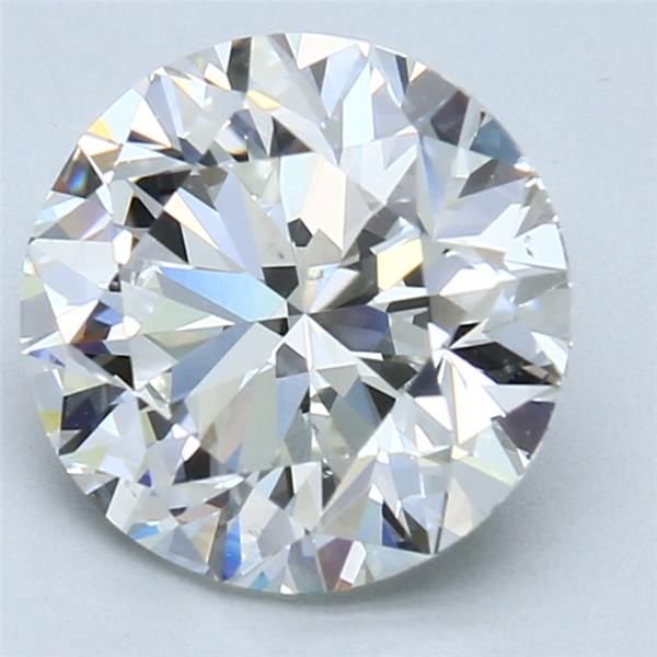 3.01ct G SI1 Very Good Cut Round Diamond