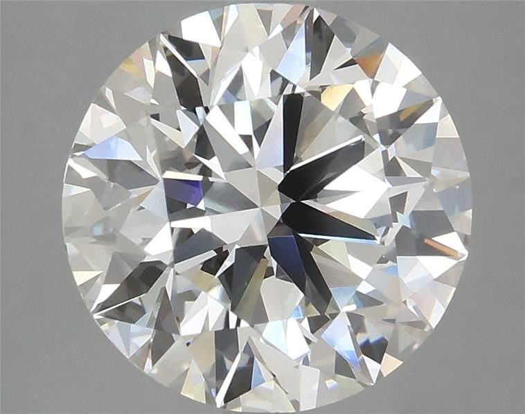 3.93ct G VVS2 Rare Carat Ideal Cut Round Lab Grown Diamond