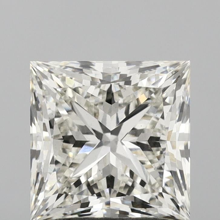 2.62ct I VS1 Rare Carat Ideal Cut Princess Lab Grown Diamond