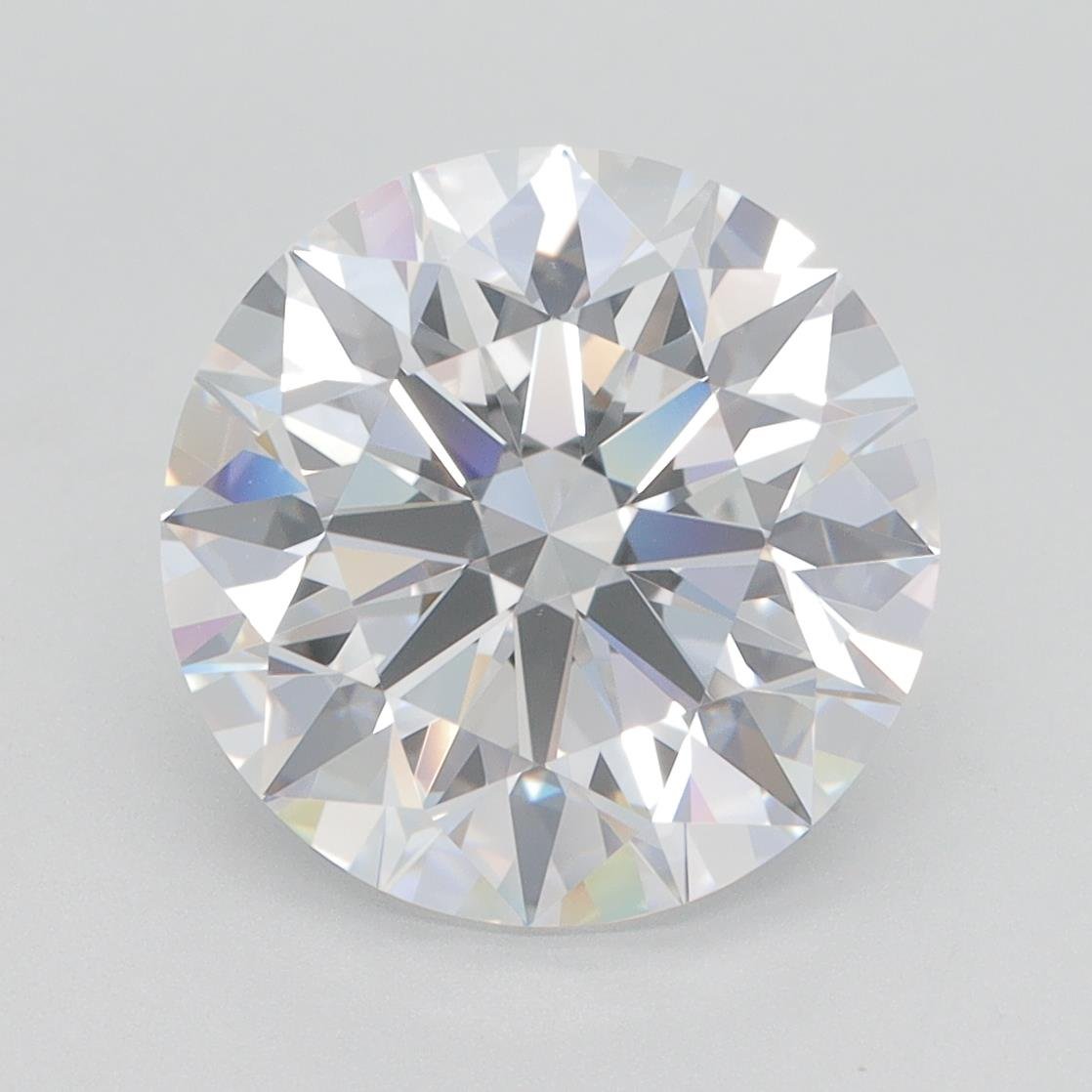 4.50ct E VVS2 Rare Carat Ideal Cut Round Lab Grown Diamond