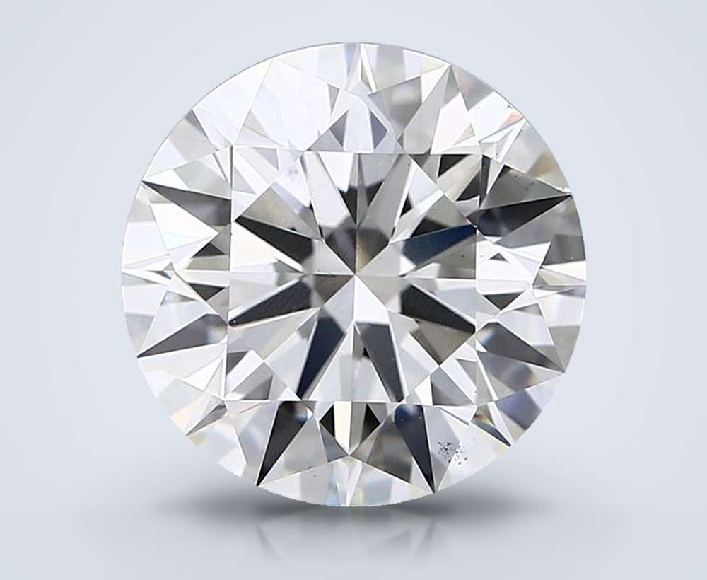 5.71 Carat Round Lab Diamond