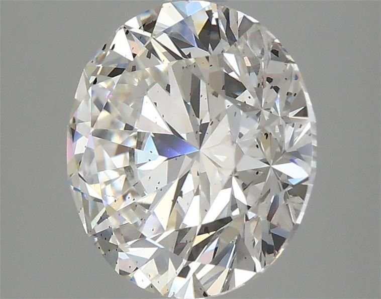 3.01ct F SI2 Excellent Cut Round Lab Grown Diamond