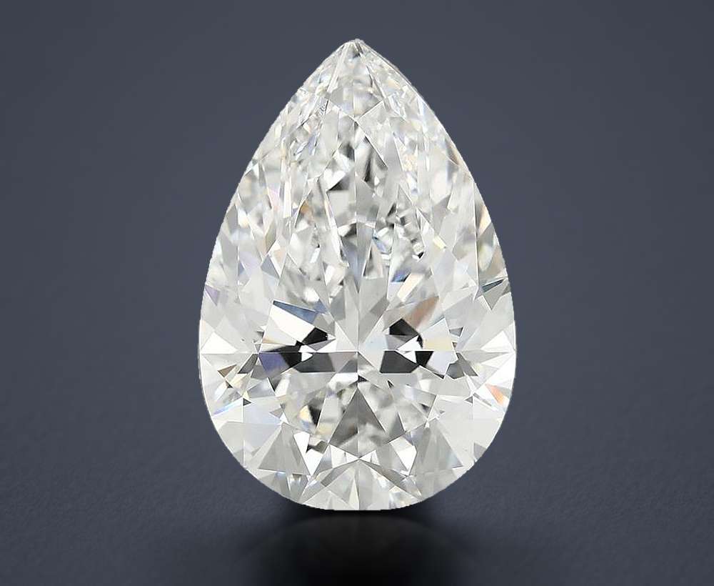 7.49 Carat Pear Lab Diamond