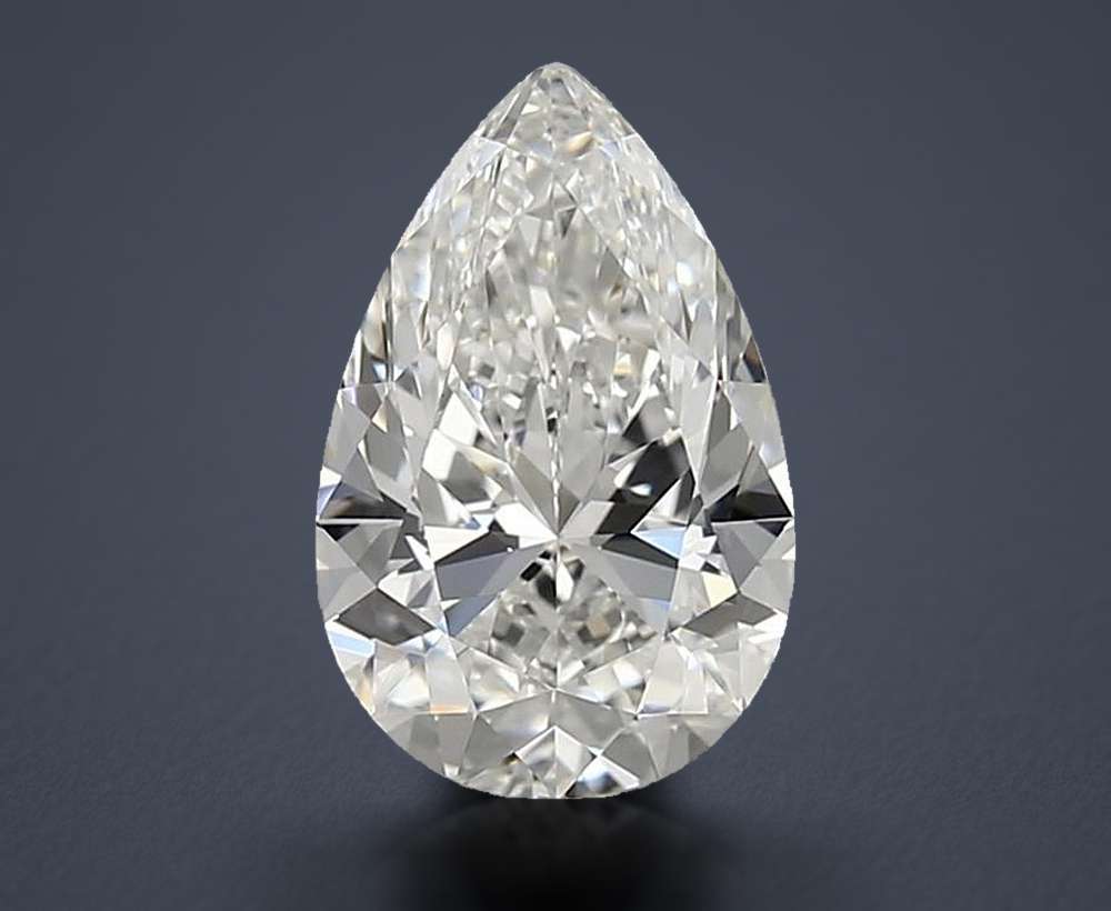 1.80 Carat Pear Natural Diamond