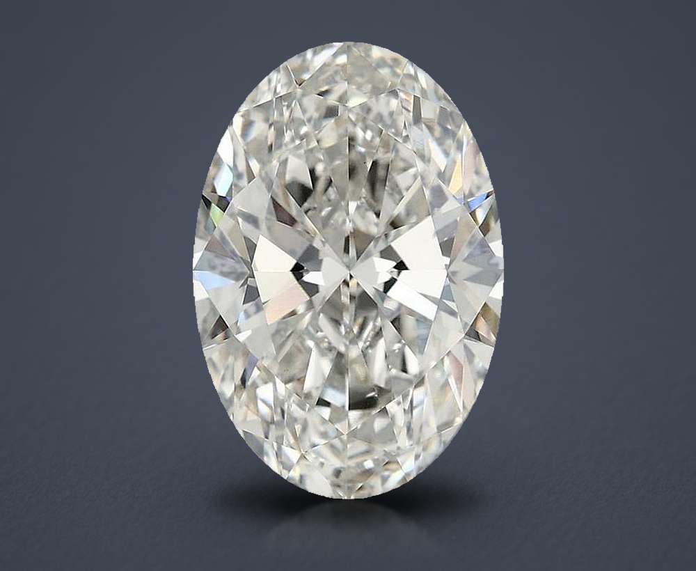4.05 Carat Oval Lab Diamond