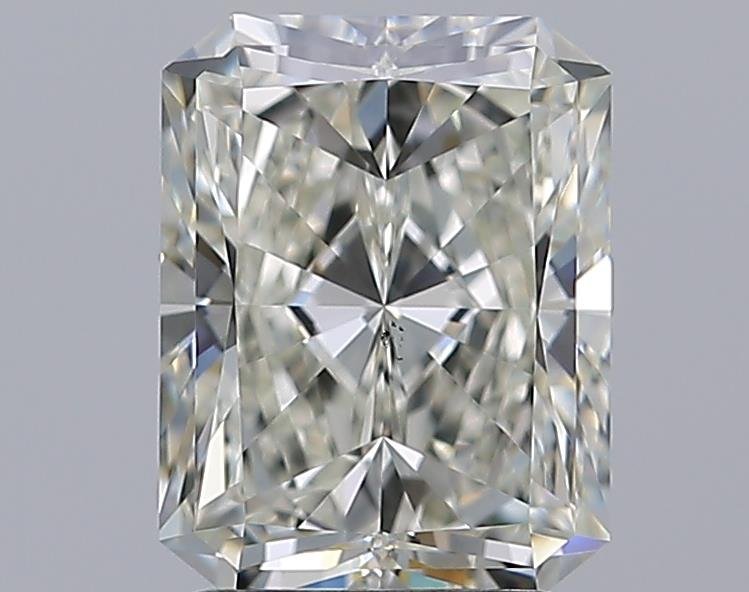 2.51ct J VS2 Rare Carat Ideal Cut Radiant Diamond