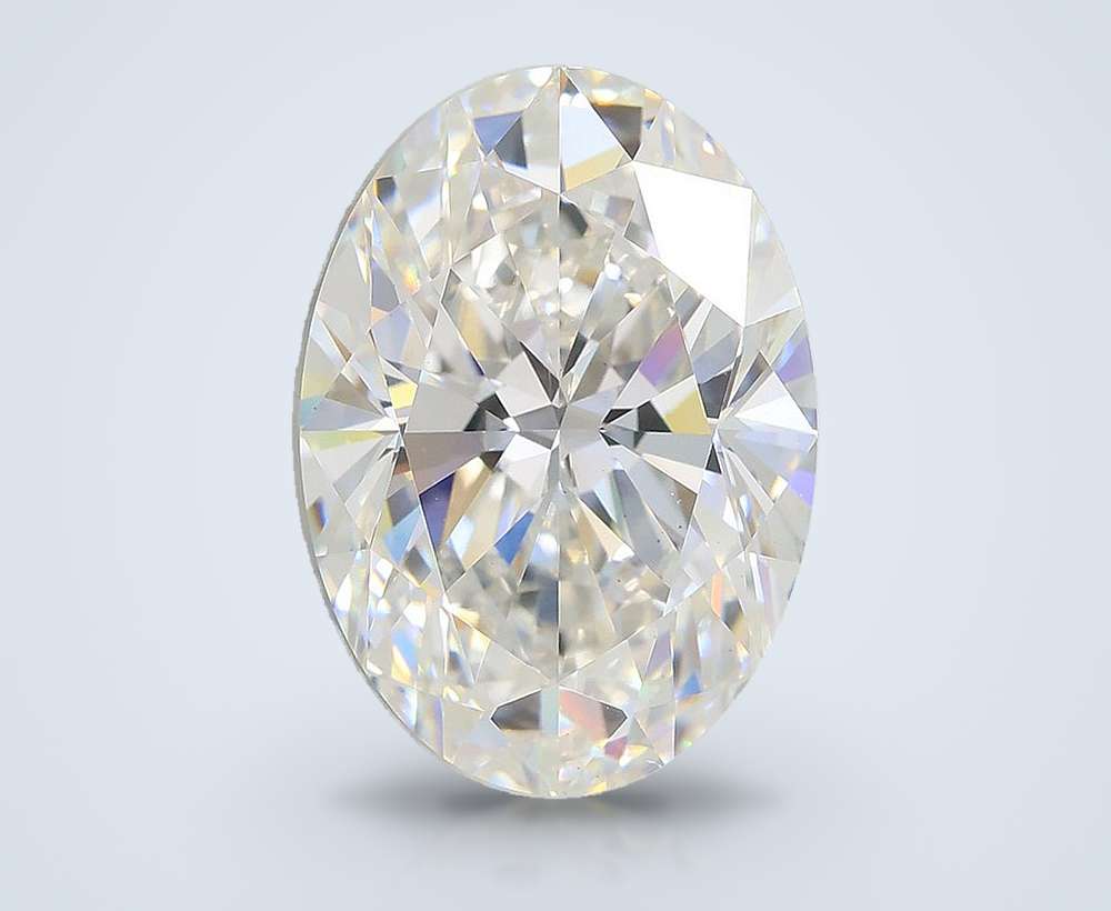 6.20 Carat Oval Lab Diamond